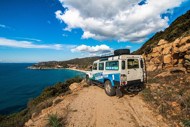 4x4 Mountains And Beaches - Chia area - Two hours at Spiaggia Su Giudeu