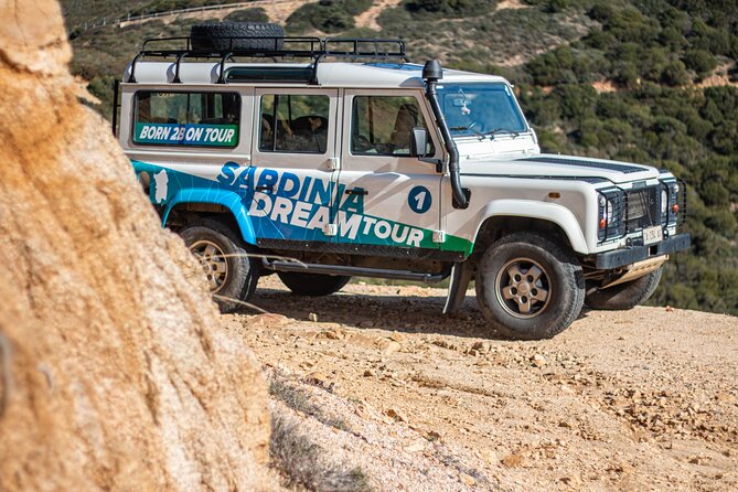 4x4 Mountains And Beaches - Chia area - Torre di Capo Malfatano and the coastal road