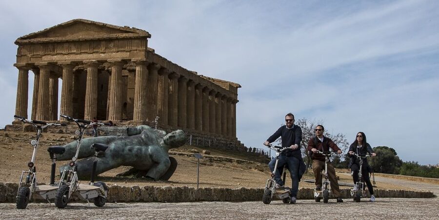 Agrigento: Valley of the Temples E-Scooter Tour - Following the Via Sacra to the main temples
