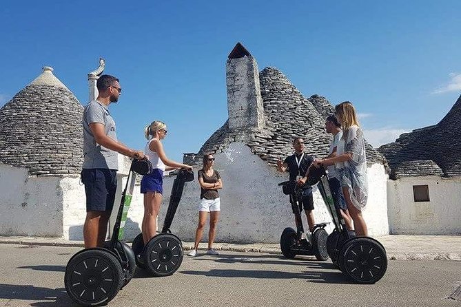 Alberobello Guided Segway and Mini Golf Cart Tour - Riding through Rione Aia Piccola