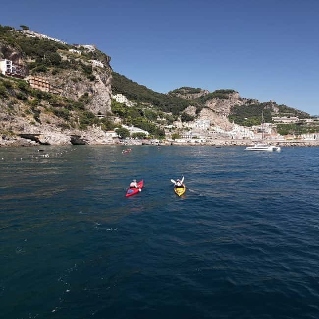 Amalfi Coast: Kayak & Snorkeling tour, sea caves and beach - Why the Amalfi Coast looks better from a kayak
