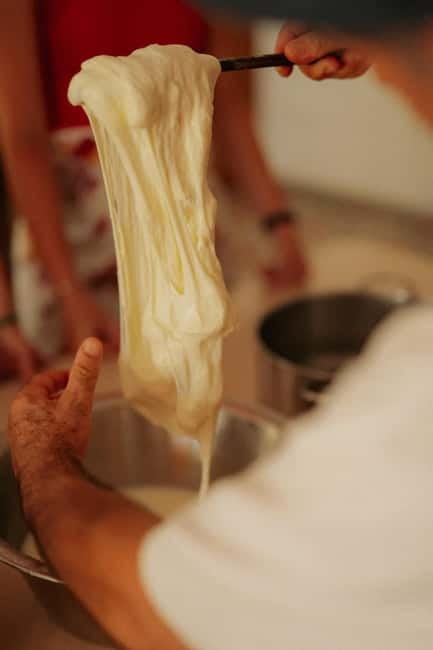 Amalfi: Cooking Class with Pasta, Mozzarella, and Tiramisù - Making tagliatelle from scratch