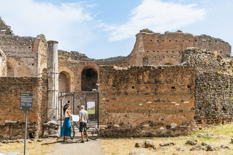 Appia Antica: Full Day Bike Rental with Customizable Routes - Domine Quo Vadis and the first stretch