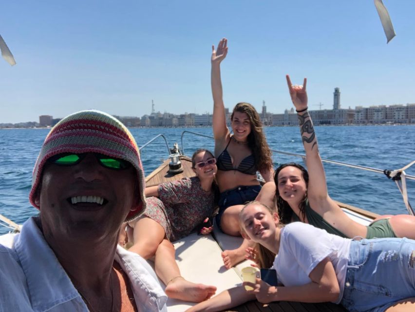 Bari by boat: admire the city from the sea with Aperitivo - Swimming from the boat