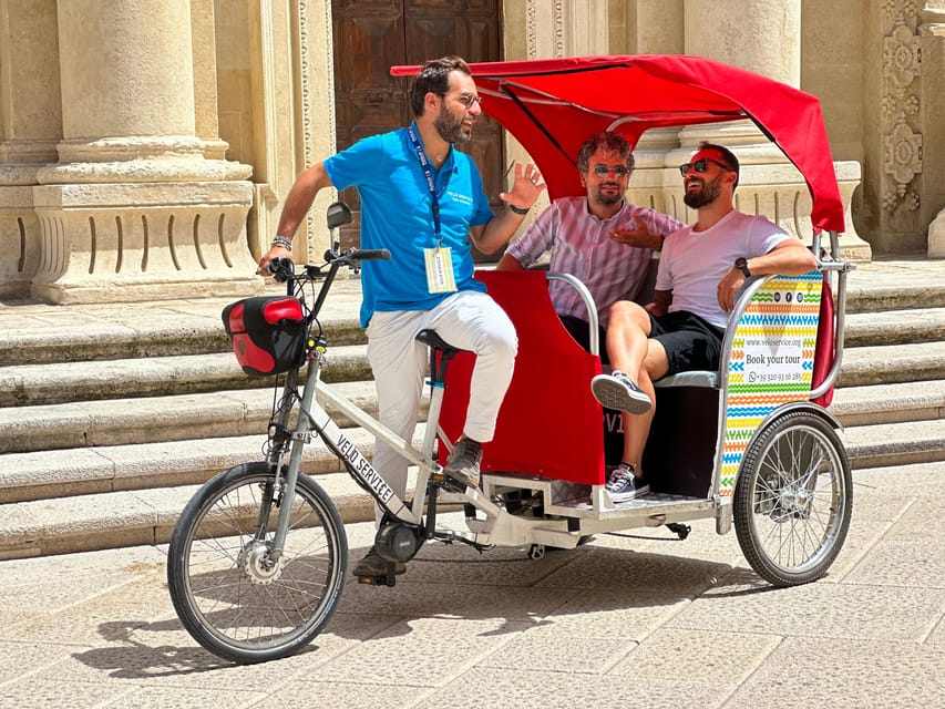 Bari: Old Town Guided Eco-Friendly Rickshaw Tour - Key points at a glance