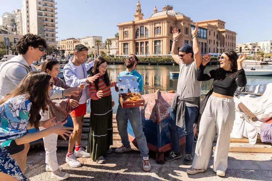 Bari: Walking Street Food Tour - The meeting point on Strada Vallisa