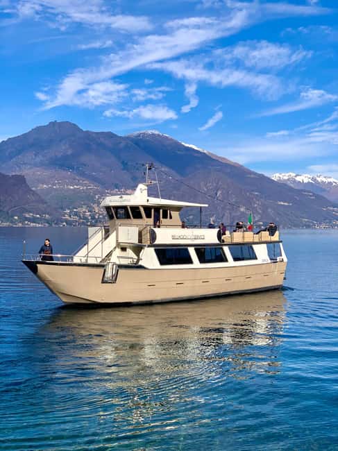 Bellagio: Lake Como Shared Boat Tour - Key points to know before boarding