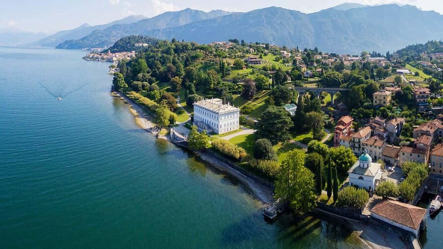 Bellagio: Lake Como Shared Boat Tour - Villa Gerli and the changing shoreline