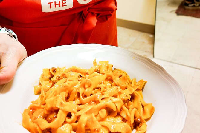 Bologna Local Pasta Cooking Class, Ragu, Spritz, Wine & Gelato - A shared meal with wine, coffee, amaro, and gelato