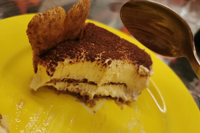Bologna on the plate, Cooking Class with Alessia - Tiramisu and the meal at the end