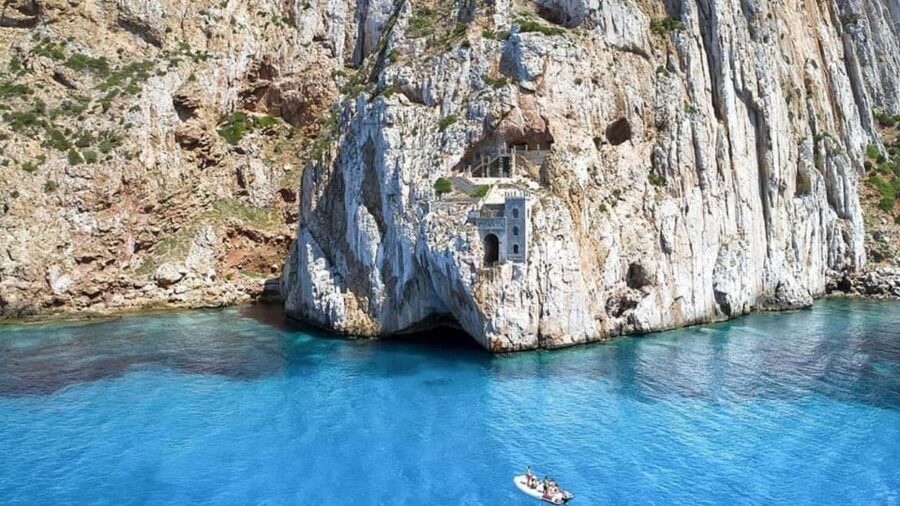 Buggerru: Half-Day Dinghy Tour of the Sardinian South Coast - Grotta del Forno and Grotta Sardegna