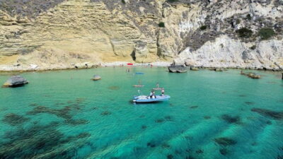 Boat Tour with 4 Swim Stops, Snorkeling & Prosecco