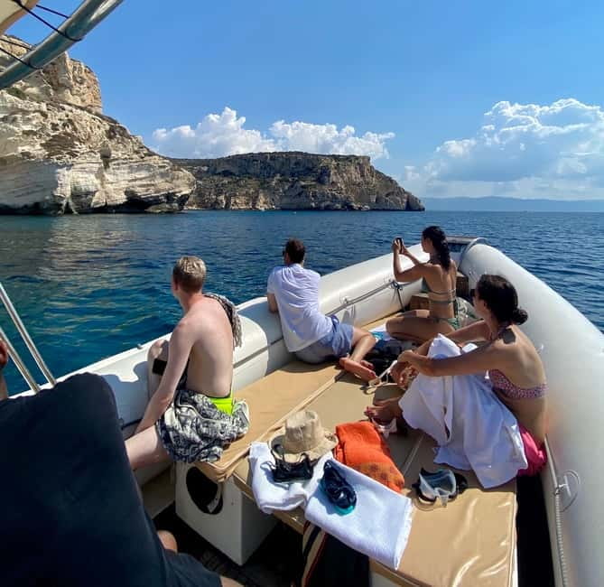 Cagliari: Boat Tour with Snorkeling, GoPro & Sardinian Beer - Setting off from Cagliari Port