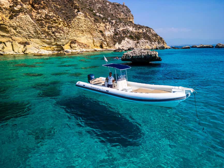 Cagliari: Coastline Cruise with Drinks and Snorkeling - Four coastal stops, each with a different purpose