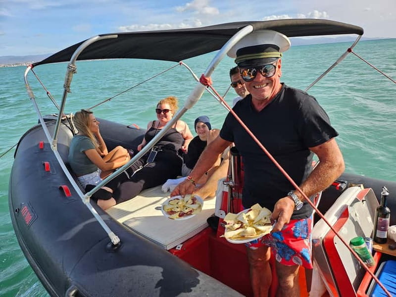 Cagliari:devil's saddle big cruise by boat drink & snack - What the $39.86 price really covers