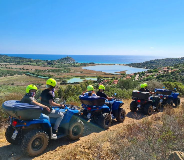 Cagliari: Quad Adventure Experience from Chia - Reaching Sardinia’s beaches by quad