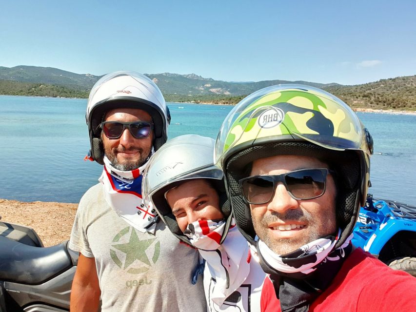 Cagliari: Quad Adventure Experience from Chia - Riding through forest, rocks, and mountain views