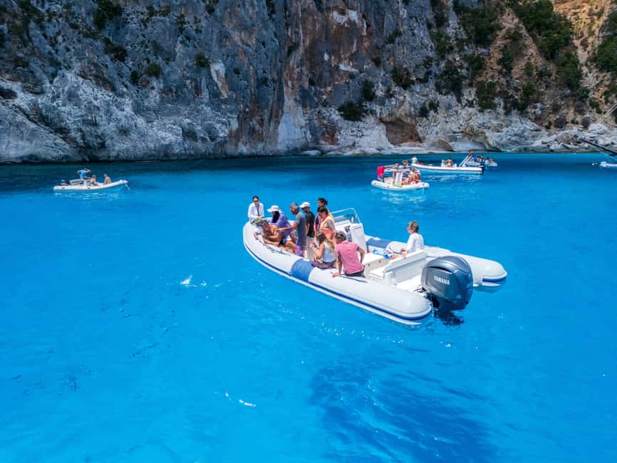 Cala Gonone: Gulf of Orosei Dinghy Cruise with Swim Stops - Caves, cliffs, and the first views from the sea