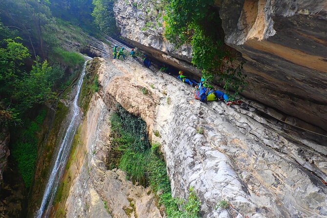 Canyoning "Vione" - advanced Canyoningtour also for sportive beginner - What the Vione route is really like