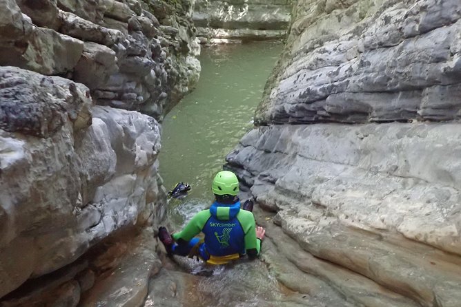 Canyoning "Vione" - advanced Canyoningtour also for sportive beginner - Meeting at Piovere di Tignale