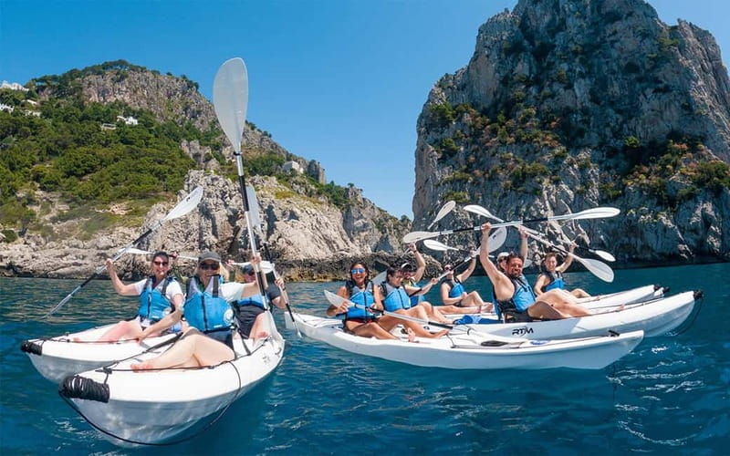 Capri: Caves and Beaches Kayaking Tour with GoPro Photos - How much effort does the 1.5-hour trip require?