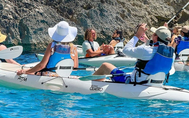 Capri: Caves and Beaches Kayaking Tour with GoPro Photos - What the $47.45 price includes