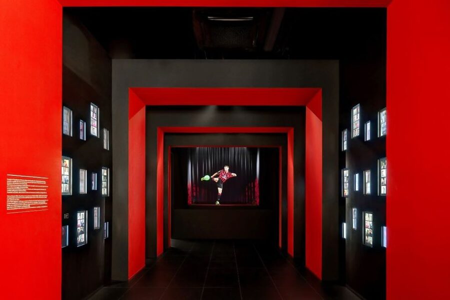 Casa Milan: Museum Entry Ticket - Interactive screens and maps put the club in a global frame