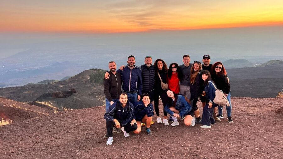 Catania: Etna Sunset Tour with Pickup and Drop-off - Walking the craters near 2,000 meters