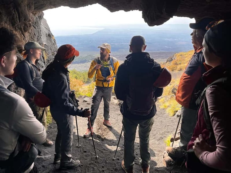 Catania: Mount Etna Adventurous Tour with a Volcano Guide - The views toward the Ionian Sea and summit craters