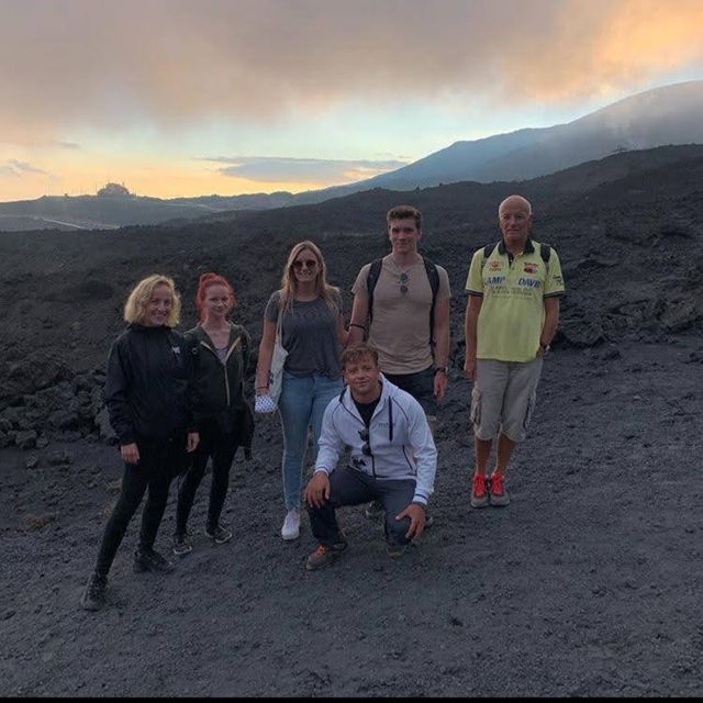 Catania: Sunset Jeep Tour of Mount Etna and Lava Flow Caves - Pickup in Catania and the ride uphill