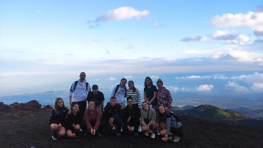 Catania: Sunset Jeep Tour of Mount Etna and Lava Flow Caves - Lava caves with helmets and flashlights