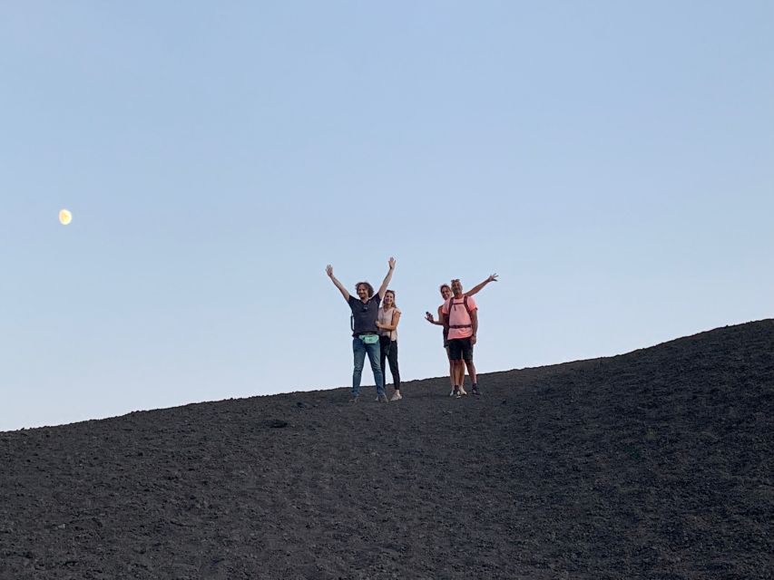 Catania: Sunset Jeep Tour of Mount Etna and Lava Flow Caves - The sunset at Piano Vetore
