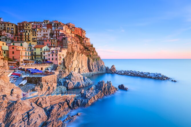 Cinque Terre and Pisa Tower Tour from Florence Semi Private - Riomaggiore to Manarola by boat or trail
