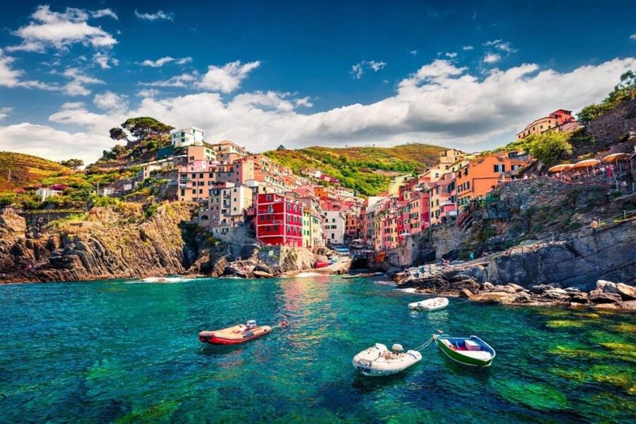 Cinque Terre: Hybrid Boat Tour with Swimming Stop - Prosecco, local food, and the Ligurian aperitif