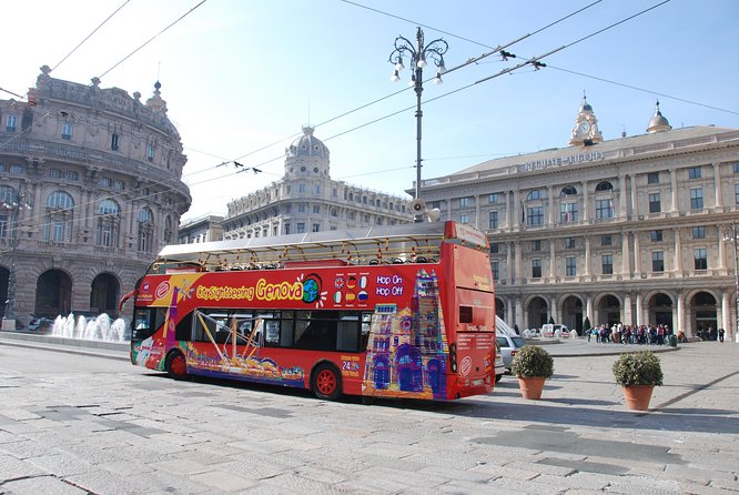 City Sightseeing Genoa Hop-On Hop-Off Bus Tour - Start at the cruise terminal or Aquarium stop