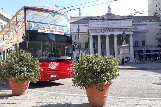 City Sightseeing Genoa Hop-On Hop-Off Bus Tour - The upper deck is the best seat, with limits