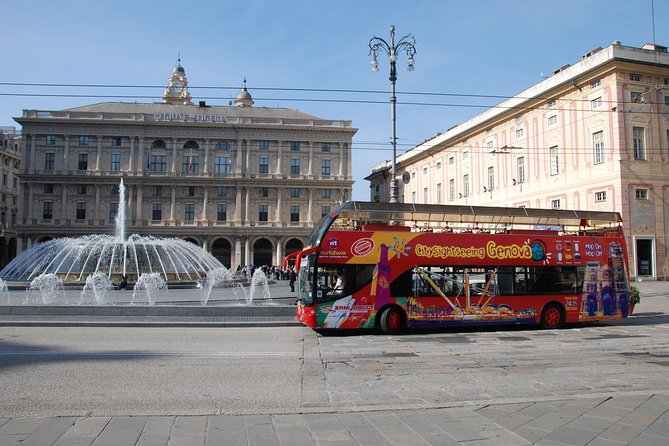City Sightseeing Genoa Hop-On Hop-Off Bus Tour - The historical route, stop by stop