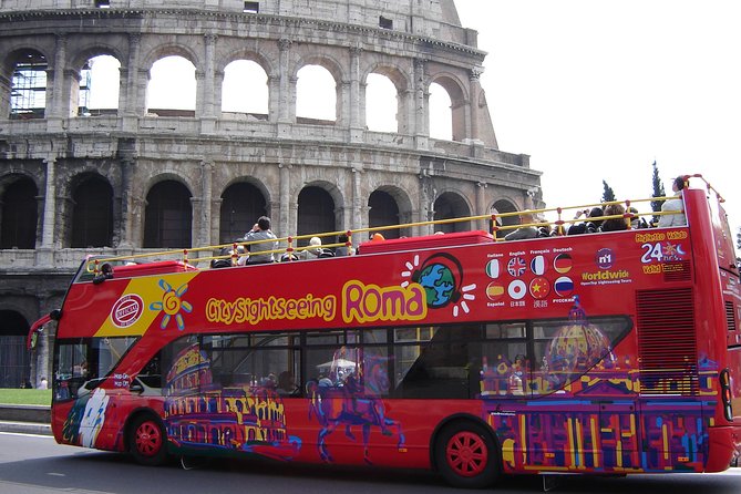 City Sightseeing Rome Hop-On Hop-Off Bus Tour - The Colosseum stop is not available right now