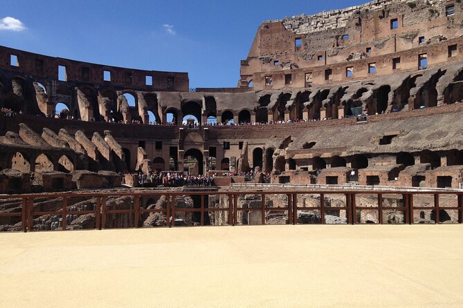 Colosseum & Ancient Rome with Arena Floor Option I Max 6 People - Price, timing, and what you receive