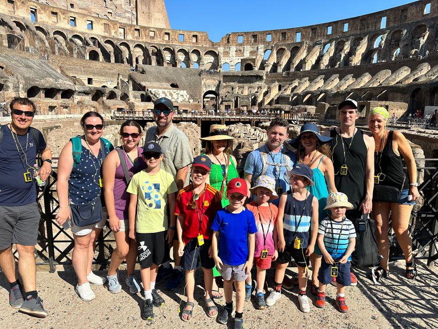 Colosseum and Ancient Rome Family Tour for Kids - The guide makes or breaks the morning