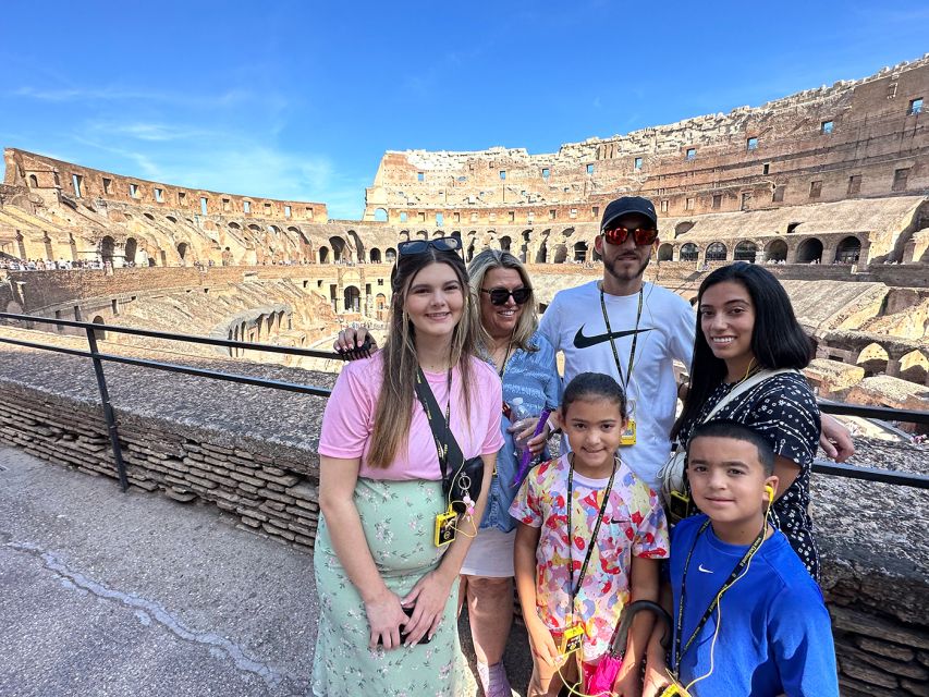 Colosseum and Ancient Rome Family Tour for Kids - Timing, heat, shoes, and family stamina