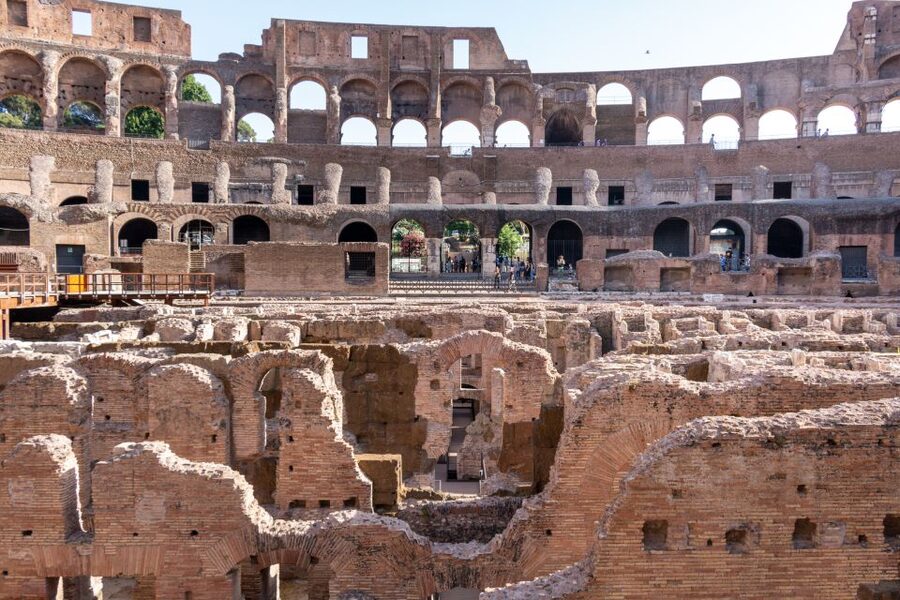 Colosseum Gladiator Tour for Kids and Families - Shade, heat, and the physical side of the visit