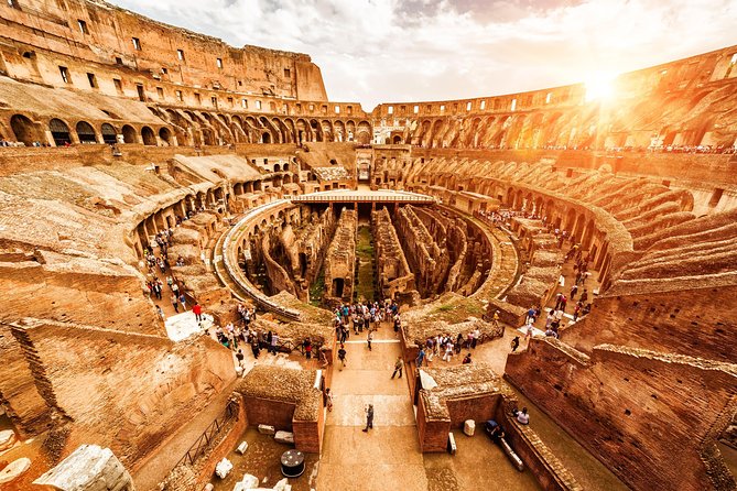 Colosseum, Roman Forum & Palatine Hill Guided Tour - Entering the Colosseum for the first 90 minutes