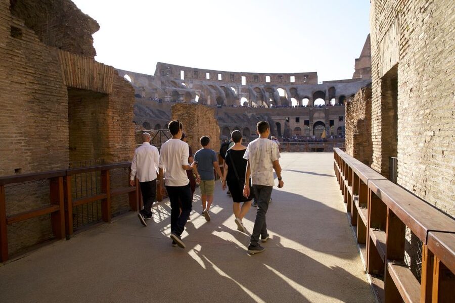 Colosseum: Semi Private Tour with VIP Arena Access - How small is the group?
