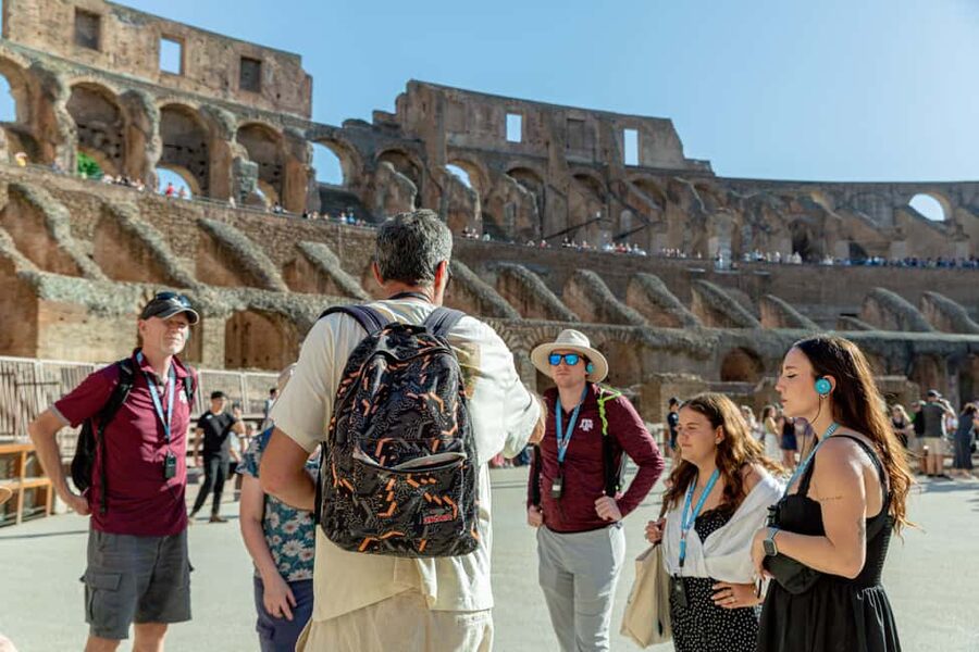 Colosseum Special Access Tour, with Ancient Temples & Tombs - Roman Forum: 45 minutes among temples and tombs