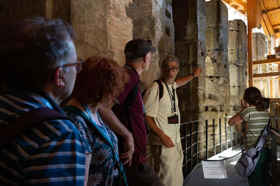 Colosseum Special Access Tour, with Ancient Temples & Tombs - Entering through the Gladiators Gate