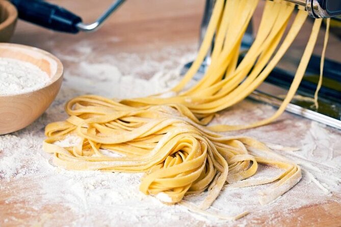 Cooking Class : Fresh pasta and TIRAMISÙ with Lake Garda wines - Mixing dough and learning the pasta basics