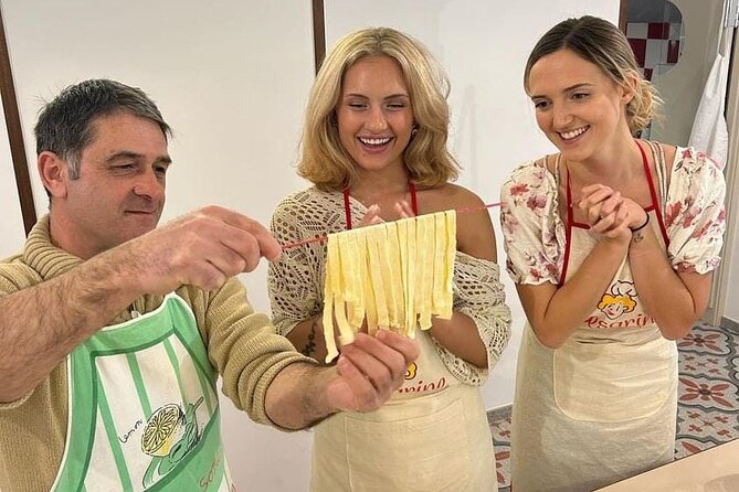 Cooking class with Pasta, mozzarella and Tiramisu with wine - Booking timing and cancellation