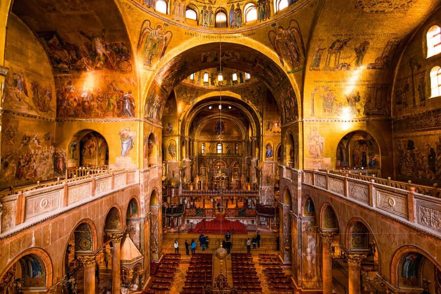Doge’s Palace & St. Mark’s Basilica Tickets + Tour Options - St. Mark’s Basilica and the glow of gold mosaics