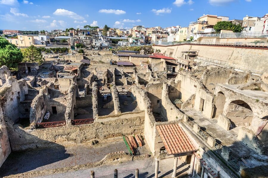 Ercolano: Herculaneum Entry Ticket with Optional Audio Guide - Baths and public buildings
